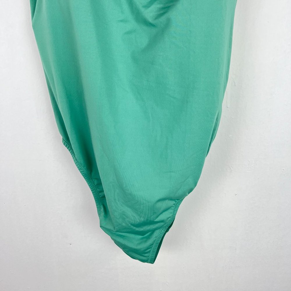 NWT Andie Swim The Marina One Piece Swimsuit Flat Green Plus Size XXXL NEW - Picture 4 of 14